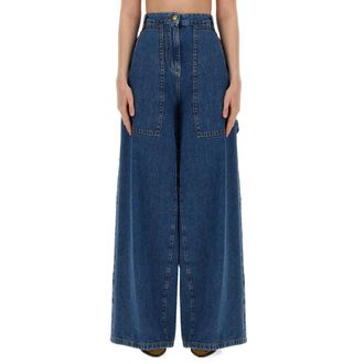 Etro Etro, Wide Jeans, female, Blue, Size: W29 Wide Jeans