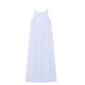 Emporio Armani A-line Midi Dress - female - Emporio Armani - Midi Dresses - Blue - M - Dresses