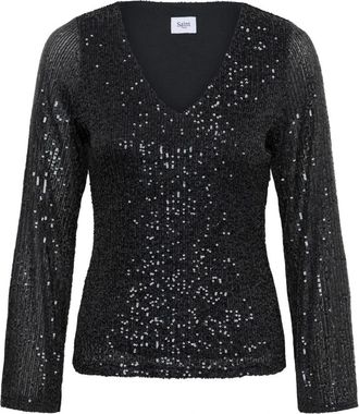 Saint Tropez Blouses & Hemden - Dames - Blouses & Shirts - Bruin - Maat: L