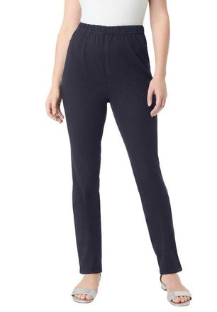 Roaman's Knit Jean Jegging in Dark Wash at Nordstrom, Size 24