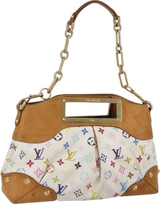 Louis Vuitton Judy Handbag Monogram Multicolor Multicolour Canvas Handbag (Pre-Owned)