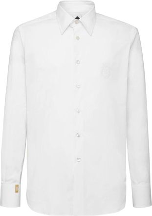 Billionaire Boys Club Heren, Overhemden, Wit, Maat: S Katoen