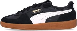 Puma Palermo Lage Schoen Zwart/Grijs/Gum - Heren - Sneakers - Zwart - 38 EU - Schoenen