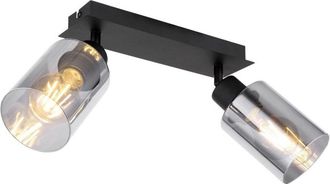 Globo Lighting Foco - Hadera - Negro - Vidrio - Foco De Superficie - E27