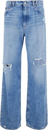 Dolce & Gabbana Light Blue Straight Jeans