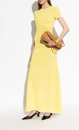 Jacquemus Short-sleeve Dress, Womens, Yellow