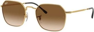 Ray-Ban Jim Zonnebril - unisex - Zonnebrillen - Geel - 55 MM - Accessoires