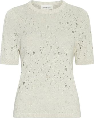 Moss Copenhagen Sweaters & Hoodies - Dames - Truien - Beige - Maat: S
