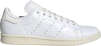 adidas Klassieke Leren Witte Sneakers Mannen - Heren - Skateschoenen - Wit - 45 1/3 EU - Fitness