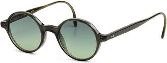 Moscot Sunglasses, unisex, Green, Size: 46 MM Scooch SUN Dark Green Forest Wood Sunglasses