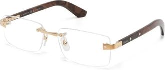 Cartier Glasses, male, Yellow, Size: 57 MM Optical Frame