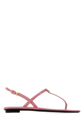 Prada Pink Round Toe Sandal