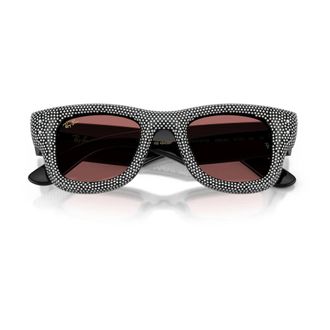 Ray-Ban Rb 4940Bp Wayfarer Puffer - Dames - Zonnebrillen - Zwart - 47 MM - Accessoires