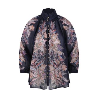 Zimmermann Mujer, Blusas y Camisas, Multicolor, Talla: L