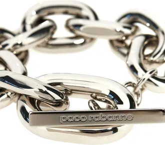 Paco Rabanne Womens Silver Metal Bracelet