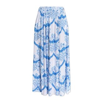 Melissa Odabash Maxi Skirts, female, Blue, Size: XS Shiloh Skirt