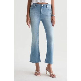 AG - Adriano Goldschmied Farrah Mid Rise Crop Bootcut Jeans in Flight at Nordstrom, Size 23