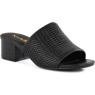 Seychelles Pepper Slide Sandal in Black at Nordstrom, Size 6.5