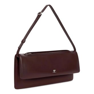 Courrèges Dames, Tassen, Bruin, Maat: ONE Size Leer