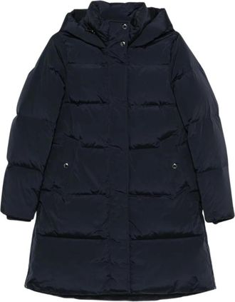 Woolrich Chaqueta larga de plum&oacute;n Kelly - Coats - Mujer - Azul - XL