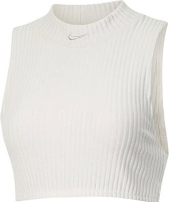 Nike (WMNS) Nike Sportswear Chill Knit Top White FN3678-104