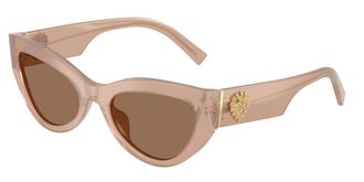 Dolce & Gabbana DG4536 304273 Womens Sunglasses Brown Size 55