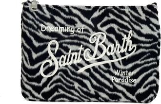 MC2 Saint Barth Pareasy Nylon Pochette - unisex - Toilettassen - Zwart - ONE Size - Nylon - Tassen