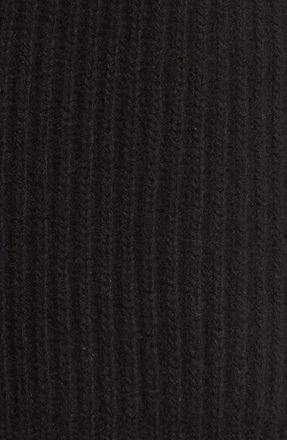 Maison Margiela Wool Blend Poncho in Black at Nordstrom, Size Medium