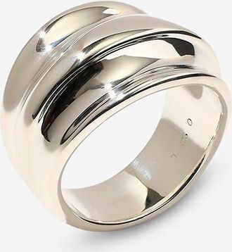 Otiumberg Ring aus Silber Wave