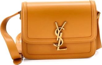 Saint Laurent Solferino Bag Leather Small crossbody bag - Arancione