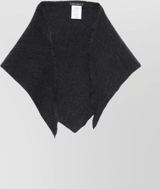 Faliero Sarti cashmere and wool wraparound scarf