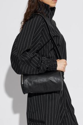 Yohji Yamamoto Shoulder Bag BARREL, Unisex, Black