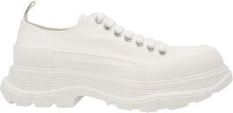 Alexander McQueen Casual Sneakers voor dagelijks gebruik - Heren - Sneakers - Wit - 43 EU - Polyester - Schoenen