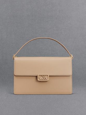Charles & Keith Leather Shoulder Bag