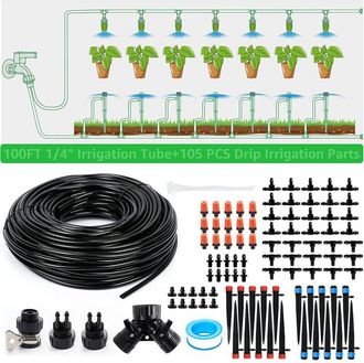 OEM Kit De Riego Por Goteo, Sistema De Control De Riego Multifuncional, Sistema De Riego Autom&aacute;tico Para Plantas De Jard&iacute;n, 30 M