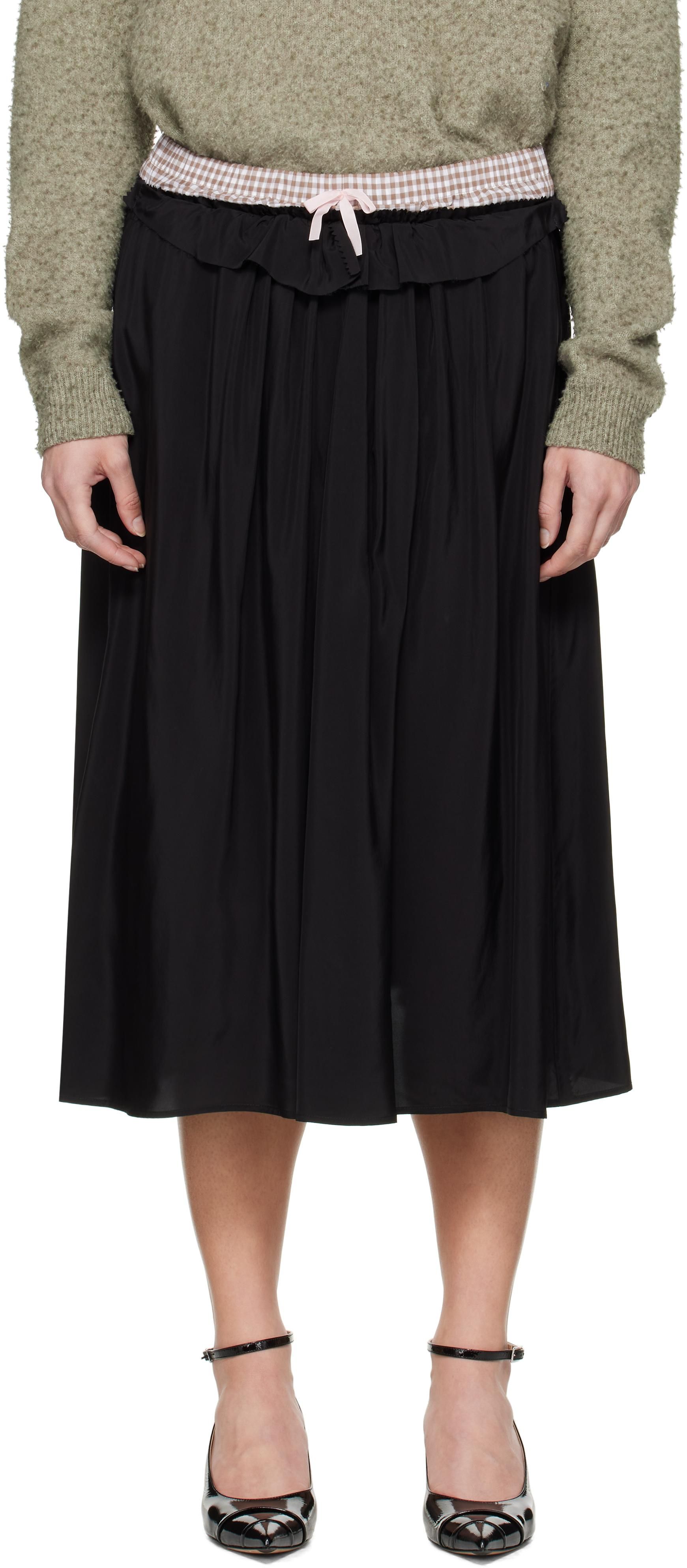 スカート Maison Margiela FW24 MIDI SKIRT (SI0MA0003 S30561967) MAISON MARGIELA - Women Midi Skirt – Atelier New York