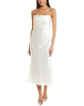 Cinq &agrave; Sept Cinq &Agrave; Sept Sydney Silk Midi Dress