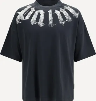 Palm Angels Big Neck Logo T-Shirt Male XS