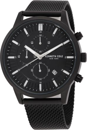Kenneth Cole Sport Chronograph Quartz Black Dial Mens Watch KCWGK2185305