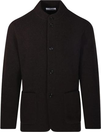 Lardini 450 Jacket - Heren - Vesten - Bruin - M - Truien & Vesten