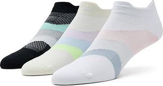 Feetures Elite Ultra Light No Show Tab 3-Pair Pack No Show Socks Shoes Lilac Breeze/White Rose/Mint Chip : SM (US Womens Shoe 4-6.5)