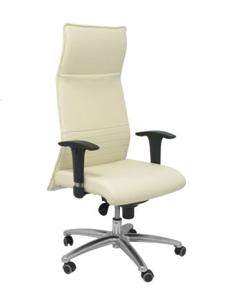 Piqueras y Crespo Sill&oacute;n Albacete Xl Similpiel Crema Hasta 160kg