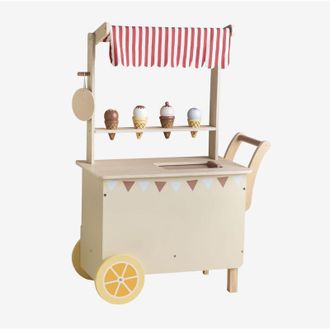 Sklum Carrito De Helados En Madera Dijonay Kids Sklum
