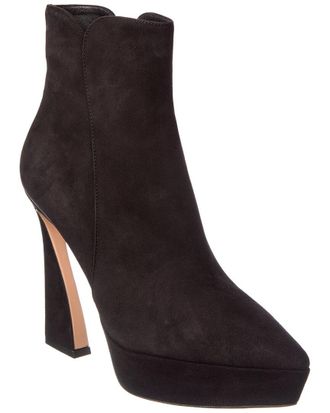 Gianvito Rossi Vertigo 85 Suede Platform Boot