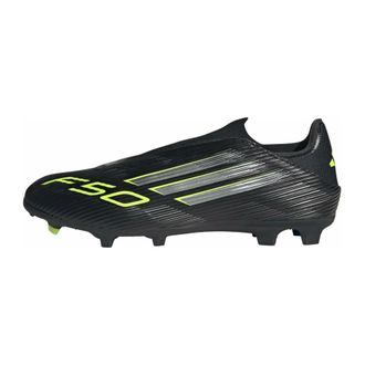 adidas F50 League Laceless Fg/Mg - Heren - Sport - Zwart - Maat: 43 1/2 EU Synthetisch