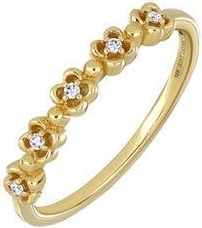 Bony Levy Mykonos Diamond Stacking Ring in 18K Yellow Gold at Nordstrom Rack, Size 6.5