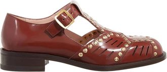 Bally Sandals - Spiegel-W-Studs - brown - Sandals for ladies