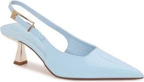 Berness Cassandra Pointed Toe Slingback Pump in Blue at Nordstrom Rack, Size 5.5