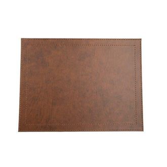 Frieling Davanti by Classic Luxe Placemats Set of 6, Rectangular 16.5 x 12.5 Inch Indoor Outdoor Table Placemats in Brown Marble at Nordstrom