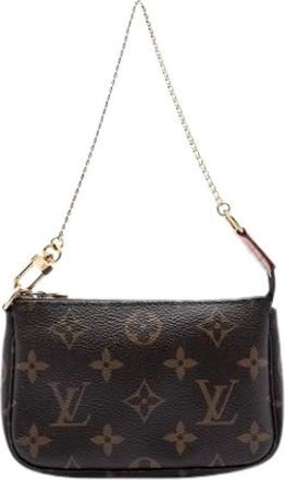 Louis Vuitton Pre-owned Mini Bags, female, Brown, Size: ONE SIZE Pre-owned Mini Pochette Accessoires